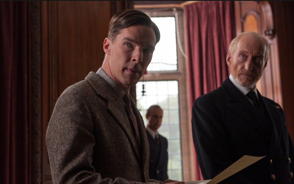Charles Dance (Commander Denninston) and Benedict Cumberbatch (Alan Turing)  © 2014 - The Weinstein Company 